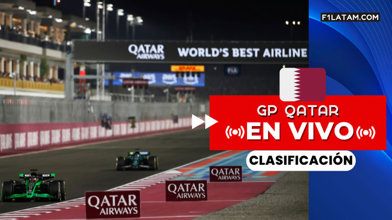 Clasificación F1 del Gran Premio de Qatar - ¡EN VIVO!