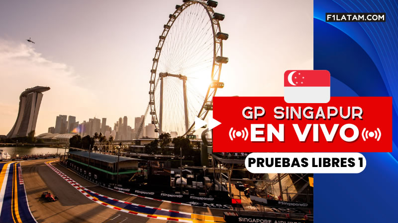 Primera sesión de pruebas libres del Gran Premio de Singapur - ¡EN VIVO!