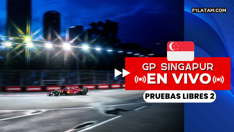 Segunda sesión de pruebas libres del Gran Premio de Singapur - ¡EN VIVO!
