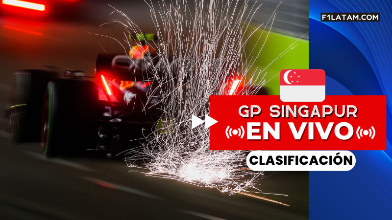 Clasificación del Gran Premio de Singapur F1 - ¡EN VIVO!