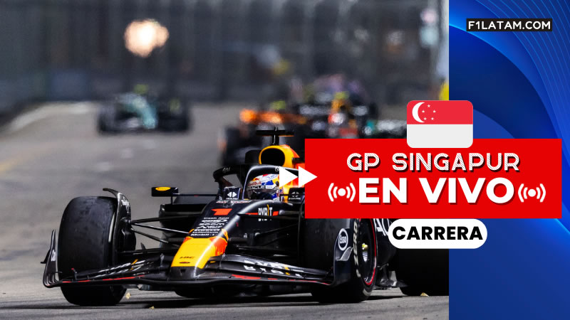 Carrera del Gran Premio de Singapur F1 - ¡EN VIVO!
