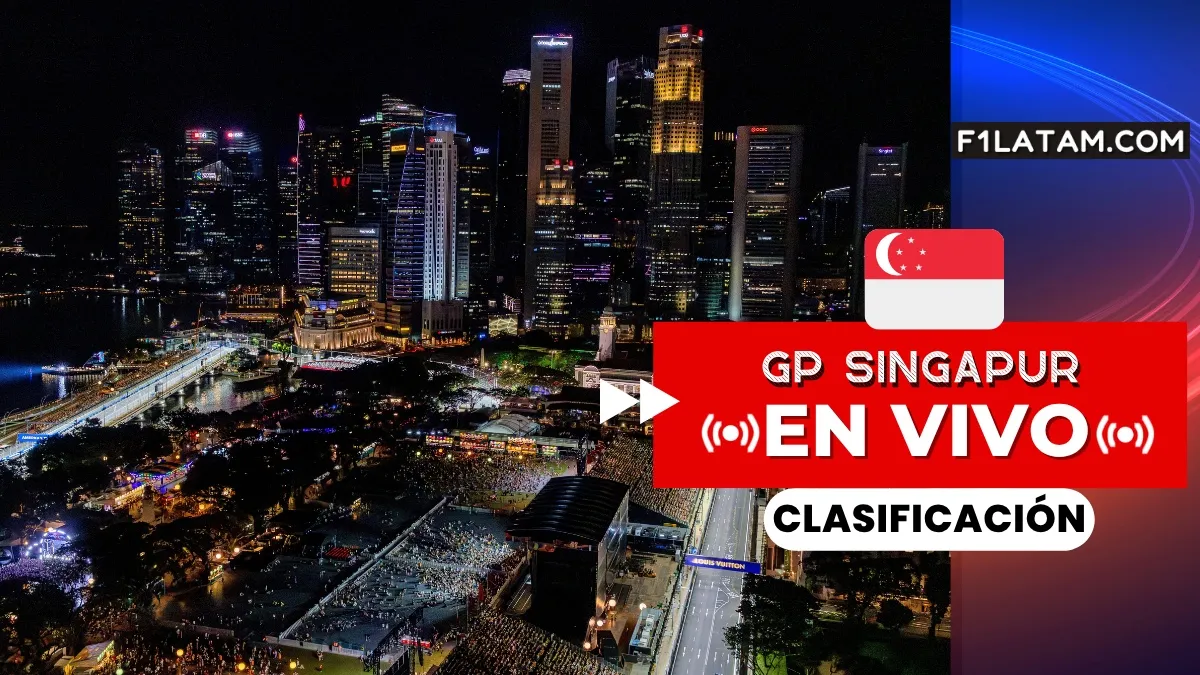 Clasificación del Gran Premio de Singapur F1 - ¡EN VIVO!