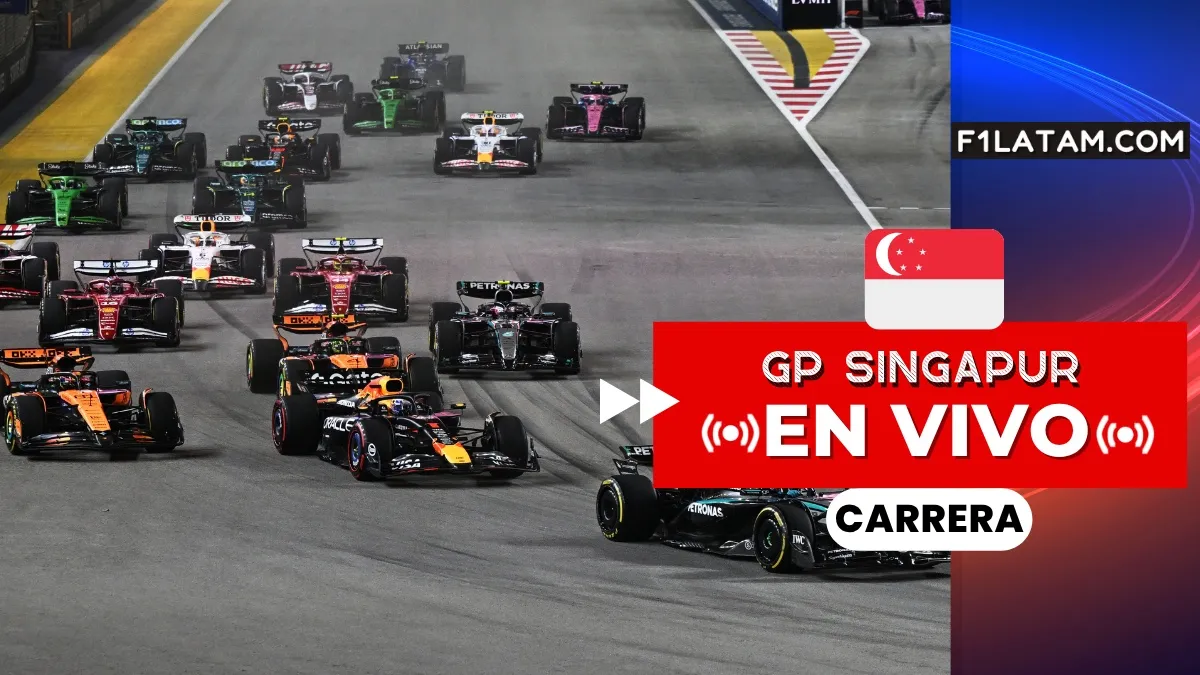 Carrera del Gran Premio de Singapur F1 - ¡EN VIVO!