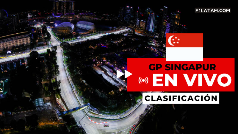 Clasificación del Gran Premio de Singapur - ¡EN VIVO! 