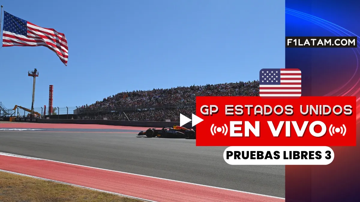 Tercera sesión de pruebas libres del Gran Premio de Estados Unidos - ¡EN VIVO!