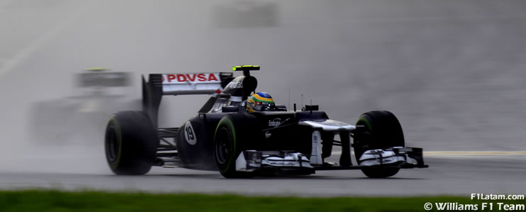 Bruno Senna suma los primeros puntos del equipo - Reporte Carrera - GP de Malasia - Williams 