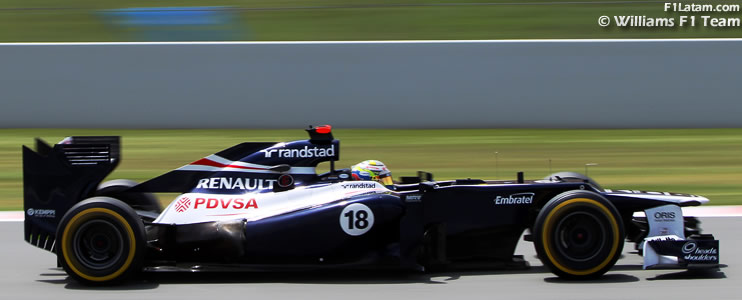 Nuevo alerón para los FW34 en el Circuit Gilles Villeneuve - Previo  - GP de Canadá - Williams 