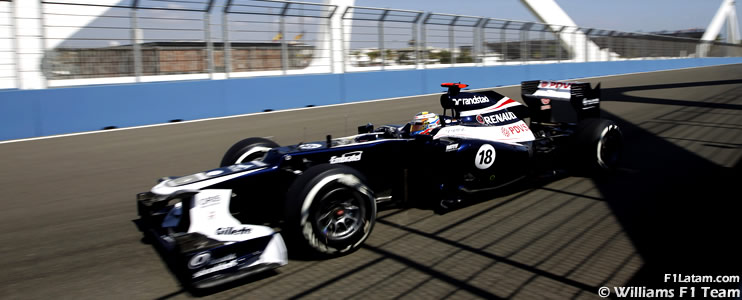 Pastor Maldonado apunta al podium en Valencia - Reporte Clasificación - GP de Europa - Williams