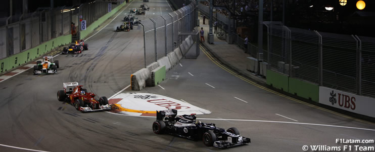 Listado de los neumáticos utilizados y estrategias de los pilotos en el GP de Singapur 