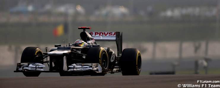 Maldonado y Senna confían en las tandas largas - Reporte Viernes - GP de India - Williams 