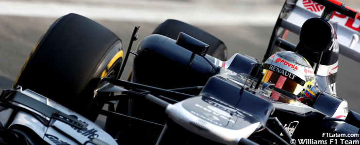 Maldonado y Senna esperan terminar en los puntos - Reporte Clasificación - GP de India - Williams 