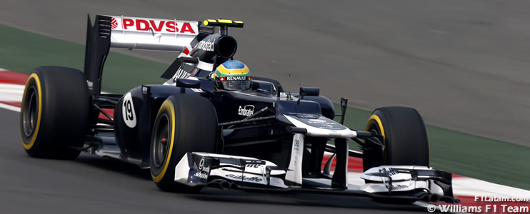 Senna rescata el último punto y Maldonado perjudicado por pinchazo - Reporte Carrera - GP de India - Williams 