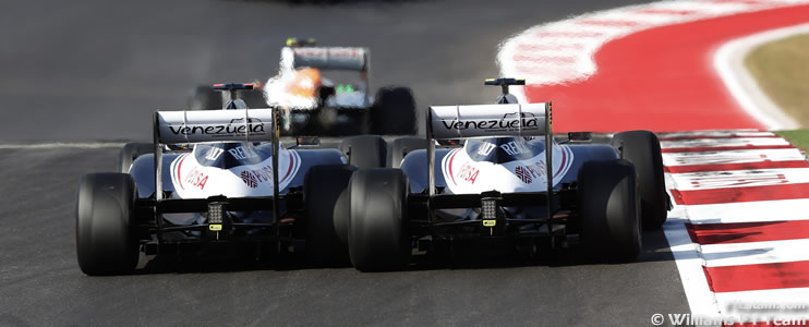 Maldonado y Senna en los puntos - Reporte Carrera - GP de Estados Unidos - Williams 
