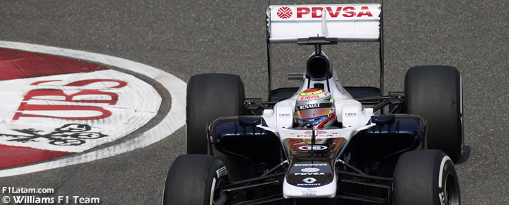 Progreso discreto en los autos de Maldonado y Bottas - Reporte Viernes - GP de China - Williams 
