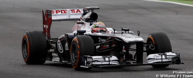 Maldonado y Bottas: 