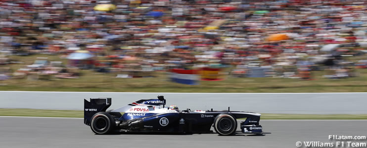 Tarde complicada para Maldonado y Bottas - Reporte Carrera - GP de España - Williams 