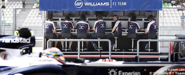 La escudería Williams tendrá motores Mercedes-Benz desde la próxima temporada 