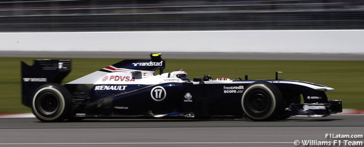 Ardua jornada de trabajo para Bottas y Maldonado - Reporte Viernes - GP de Gran Bretaña - Williams 