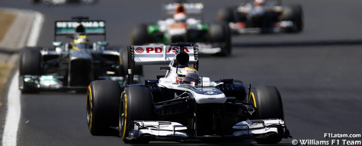 Maldonado suma el primer punto del equipo en la temporada - Reporte Carrera - GP de Hungría - Williams 