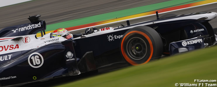 Día complicado para el venezolano Pastor Maldonado - Reporte Carrera - GP de Bélgica - Williams 