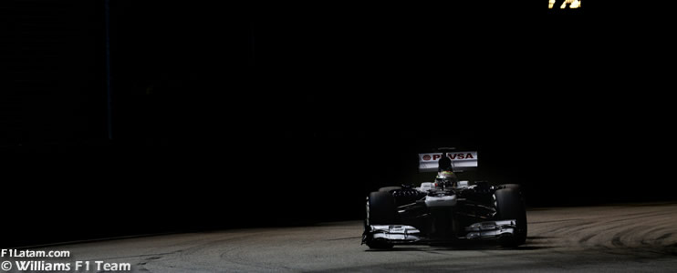 Arduo trabajo realizan Maldonado y Bottas - Reporte Viernes - GP de Singapur - Williams 