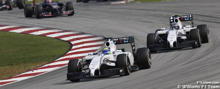 Massa y Bottas buscan mantener el tercer lugar del campeonato - Previo  - GP de Singapur - Williams 