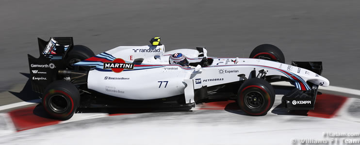 Sobresaliente resultado para Bottas y Massa - Reporte Clasificación - GP de Canadá - Williams
 