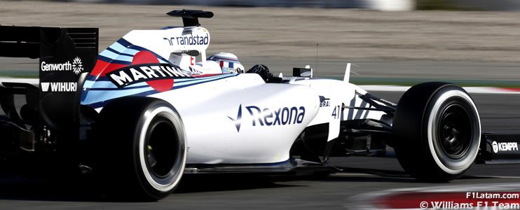 Valtteri Bottas con el mejor tiempo del día en el  cierre de la pretemporada 2015 - Test en Barcelona - Día 8