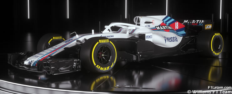 Williams F1 Team develó su nuevo auto para la temporada 2018, el FW41 
