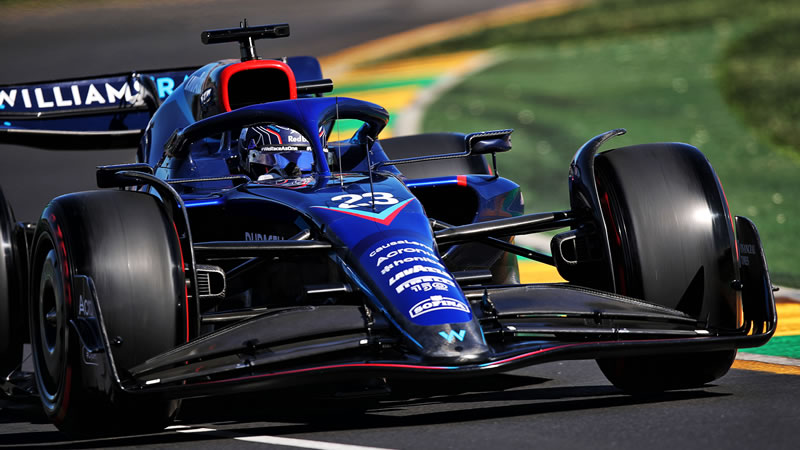 Grilla de partida del GP de Australia tras descalificación de Albon y penalización de Stroll 