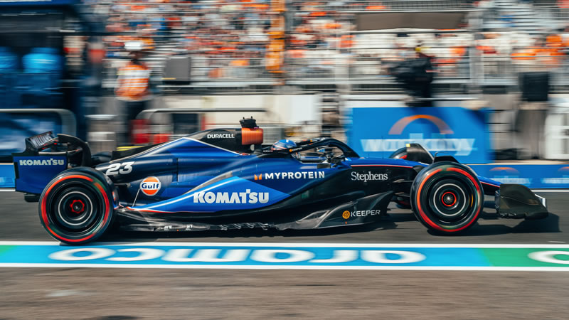 Alex Albon es descalificado de la clasificación del GP de Países Bajos 