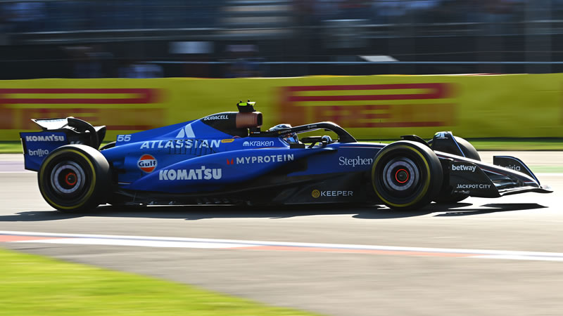 Parrilla de salida del GP de México tras penalización para Sainz