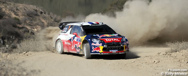 Loeb y Elena batallan para lograr el liderato - Rally de México - Día 1 