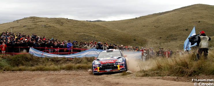 Loeb ganó una emocionante primera etapa por solo una décima - Rally de Argentina - Día 2 