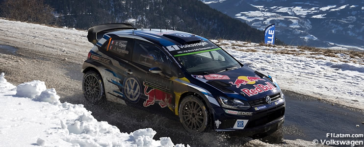 Sébastien Ogier se lleva por tercera ocasión consecutiva el Rally de Monte Carlo