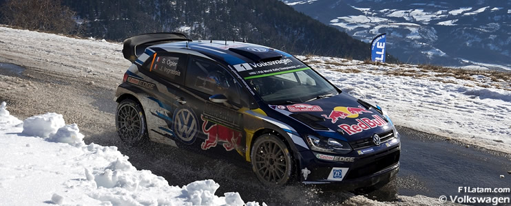 Sébastien Ogier se lleva por tercera ocasión consecutiva el Rally de Monte Carlo 