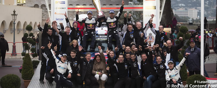 Sébastien Ogier logra la victoria en el Rally de Monte Carlo en su primera participación con Ford