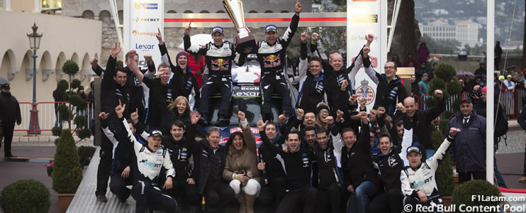 Sébastien Ogier logra la victoria en el Rally de Monte Carlo en su primera participación con Ford 
