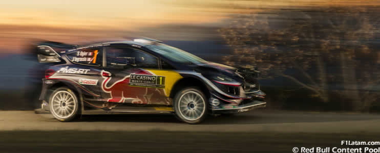 Ogier mandó en casa y se llevó el triunfo en el Rally de Monte Carlo de WRC 