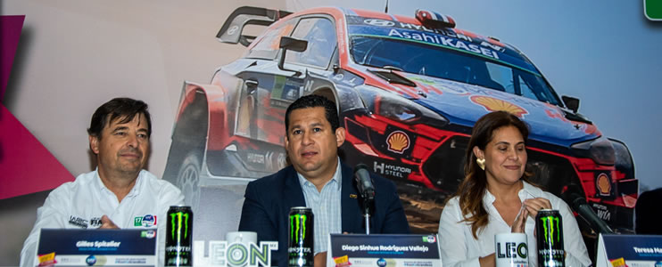 Se presenta el Rally Guanajuato Corona 2020 de WRC en la Ciudad de México