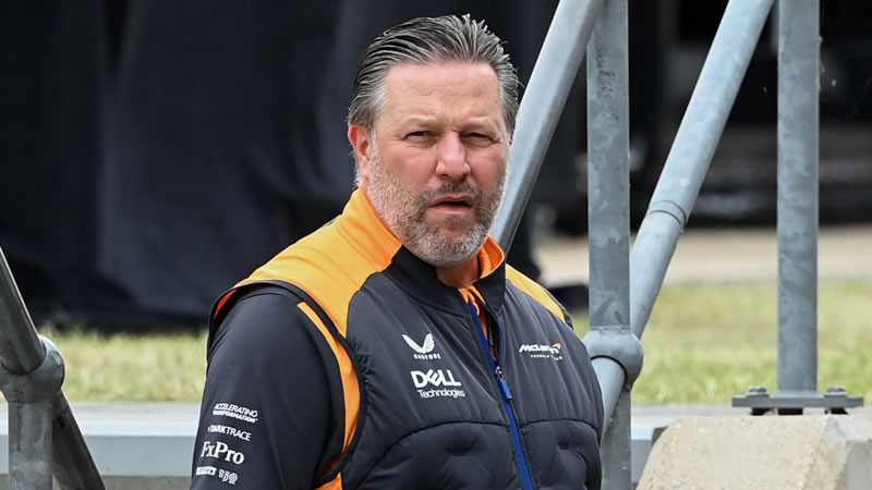 McLaren Racing extiende el contrato de Zak Brown a largo plazo 